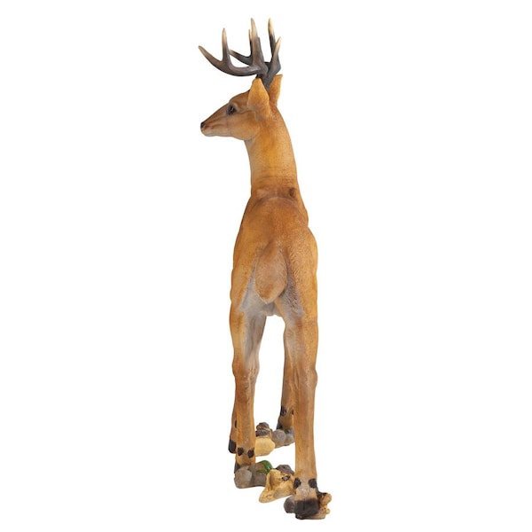 Design Toscano Woodland Buck Deer Statue - LY88195
