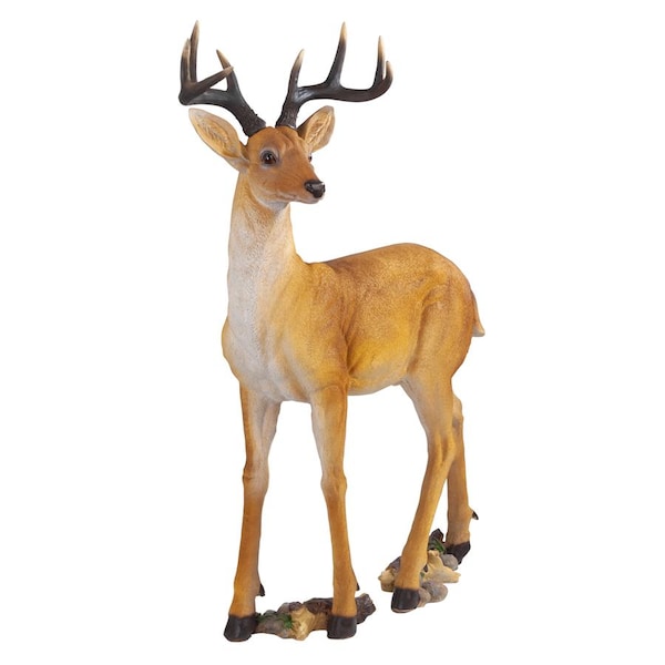Design Toscano Woodland Buck Deer Statue - LY88195