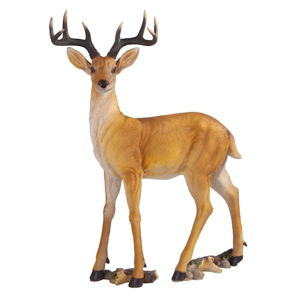 Design Toscano Woodland Buck Deer Statue - LY88195
