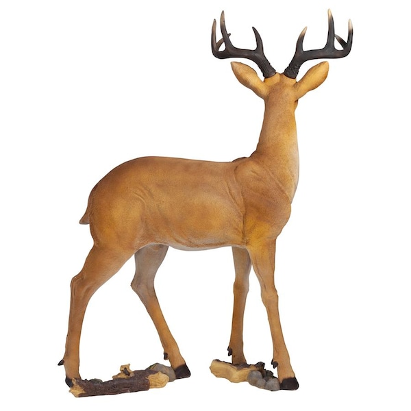 Design Toscano Woodland Buck Deer Statue - LY88195