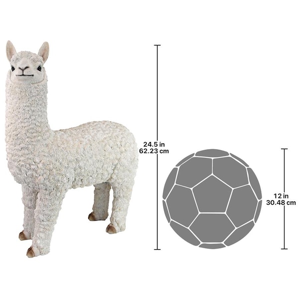 Design Toscano The Alpacalypse of Alpaca Garden Statues: Large - QM2680100