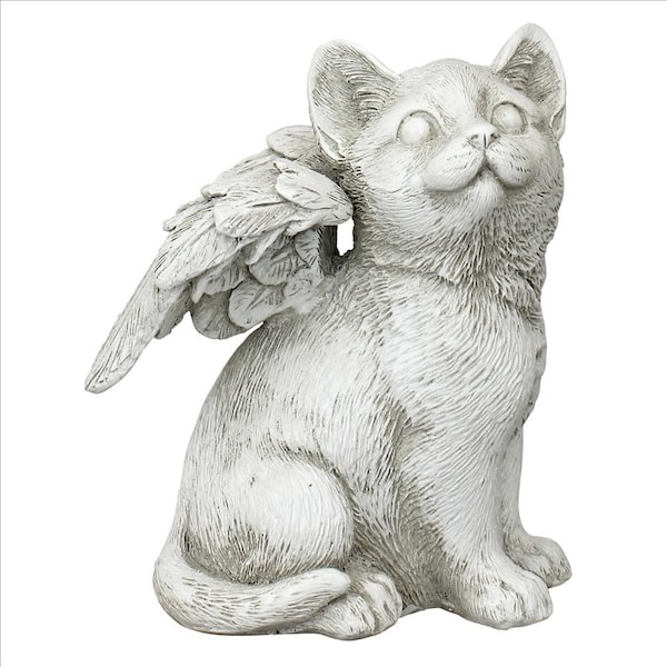 Design Toscano Loving Friend, Memorial Pet Cat Statue: Medium - LY7154051