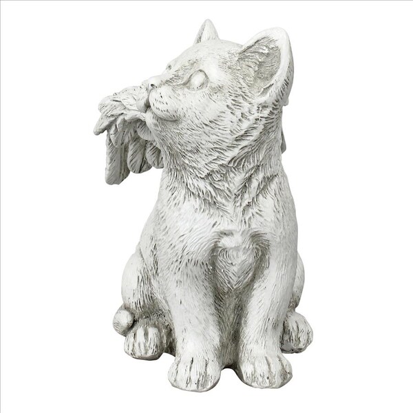 Design Toscano Loving Friend, Memorial Pet Cat Statue: Medium - LY7154051