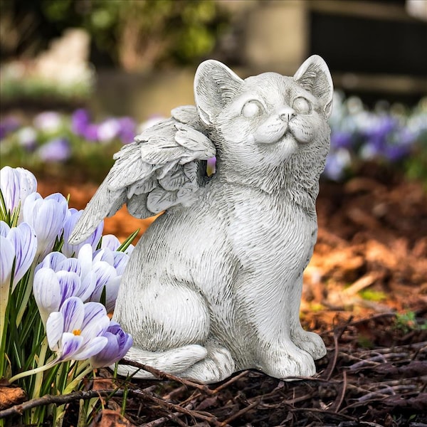 Design Toscano Loving Friend, Memorial Pet Cat Statue: Medium - LY7154051