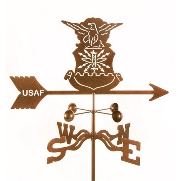 Ez Vane EZ Vane EZ1701-4S Original Air Force Weathervane with Four Sided Mount - EZ1701-4S