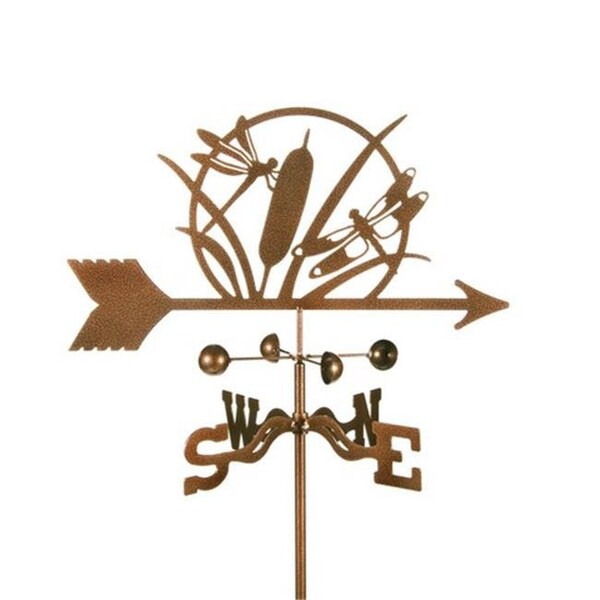 Ez Vane EZ Vane EZ1103-DK Dragonfly Weathervane with Deck Mount - EZ1103-DK
