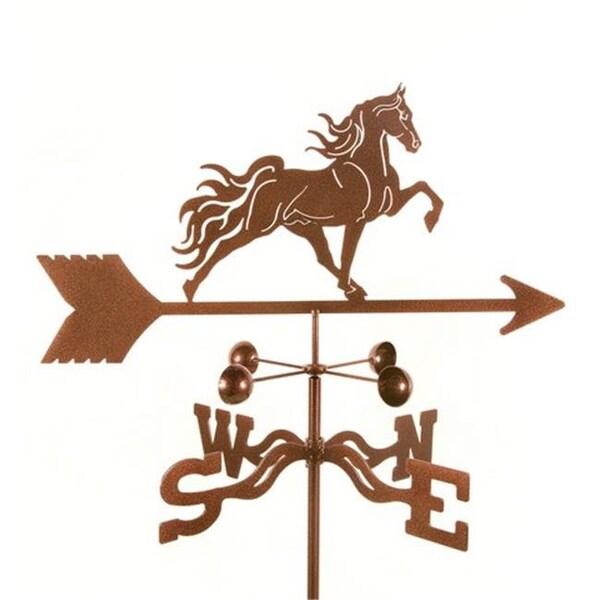 Ez Vane EZ Vane EZ1507-GR Tennessee Walker Horse Weathervane with Garden Mount - EZ1507-GR