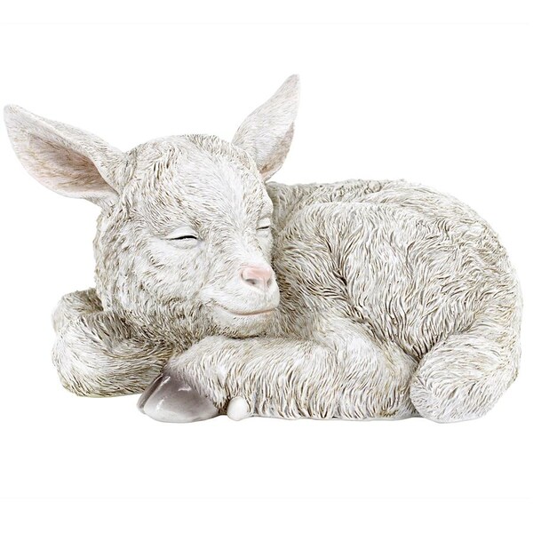 Design Toscano Just Kidding Around Baby Goat Animal Statue - JQ11292