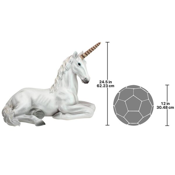 Design Toscano Mystical Unicorn of Avalon Statue: Large - DB101