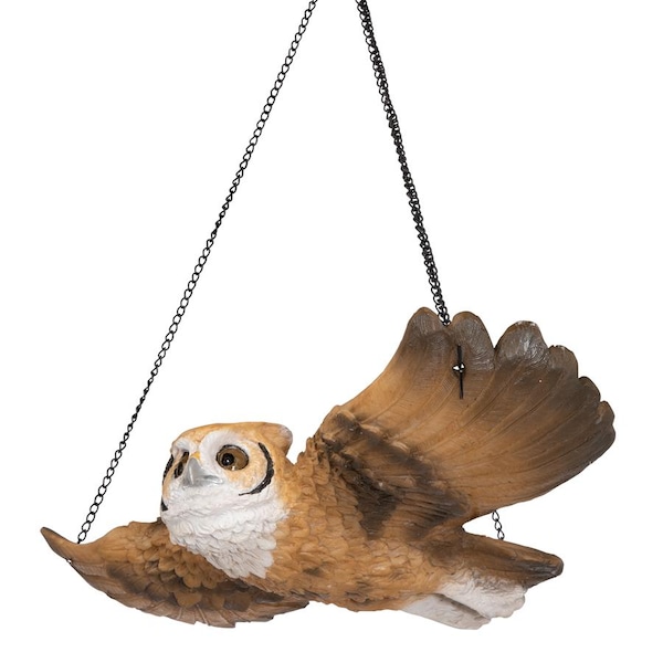Design Toscano The Garden Owl Hanging Sculpture - NG31625
