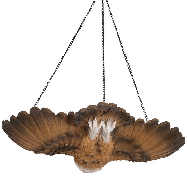 Design Toscano The Garden Owl Hanging Sculpture - NG31625