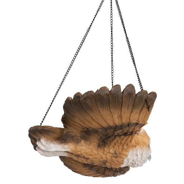 Design Toscano The Garden Owl Hanging Sculpture - NG31625