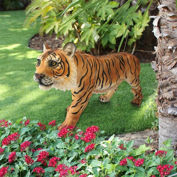 Design Toscano Power and Grace Sumatran Tiger Sculpture - JE111422