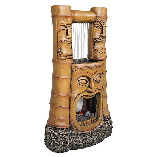 Design Toscano Tiki Gods of Fire and Water Fountain - SH382465