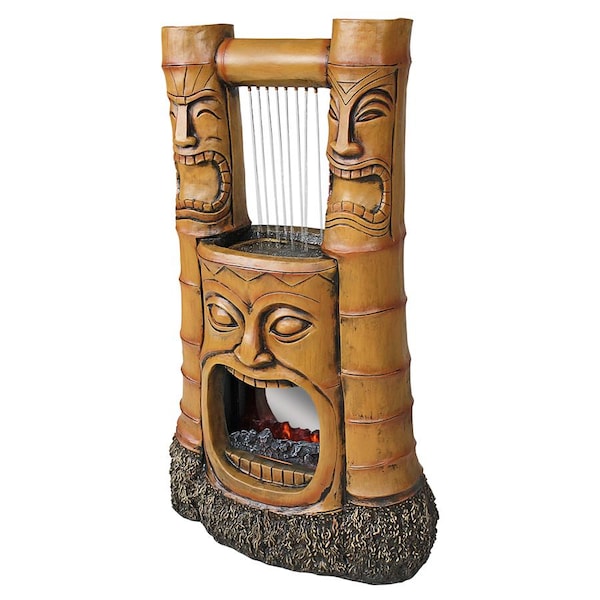 Design Toscano Tiki Gods of Fire and Water Fountain - SH382465