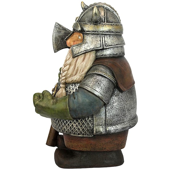 Design Toscano Viking Victor Norse Dwarf Gnome Statue - QM2932200
