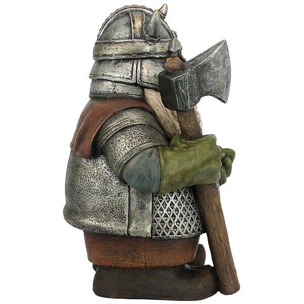Design Toscano Viking Victor Norse Dwarf Gnome Statue - QM2932200