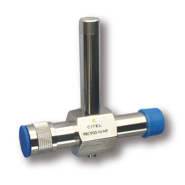Citel Cuarto de Onda Stub, 870-900 Mhz, 50 Ohm, 100Ka, 1500W, Conector N Macho-Hembra - PRC900-N/MF