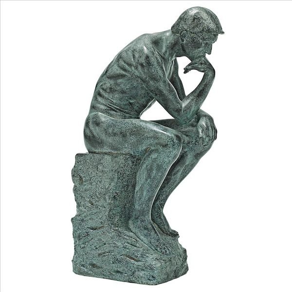 Design Toscano Rodin's Thinker Statue Inspired by the original by Auguste Rodin - QL0197710