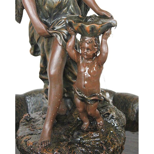Design Toscano Heavenly Moments Angel Sculptural Fountain - KY3002