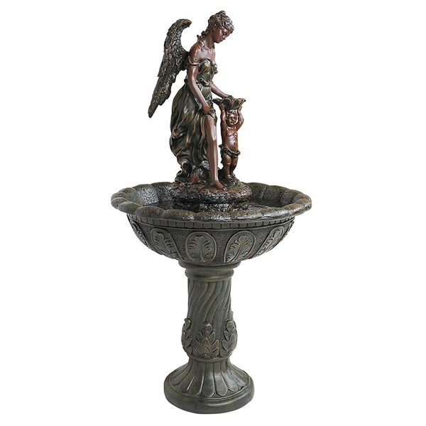 Design Toscano Heavenly Moments Angel Sculptural Fountain - KY3002