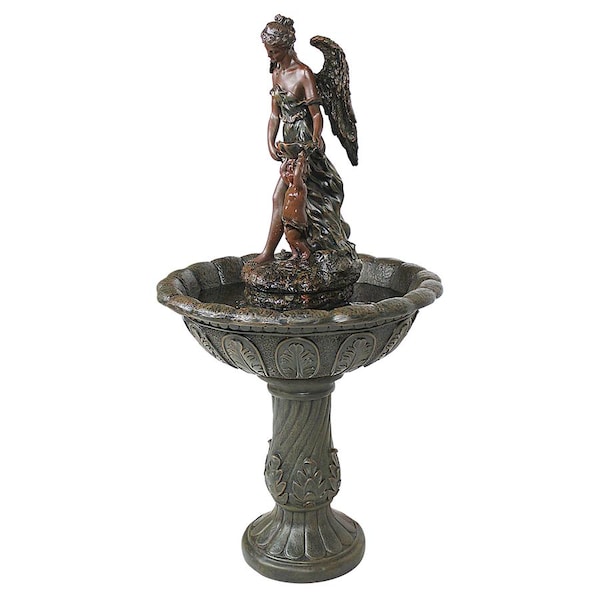 Design Toscano Heavenly Moments Angel Sculptural Fountain - KY3002