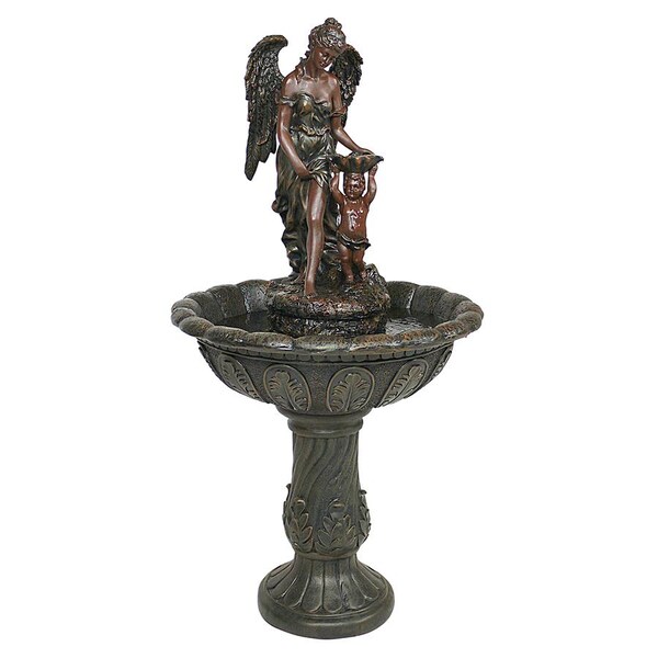 Design Toscano Heavenly Moments Angel Sculptural Fountain - KY3002