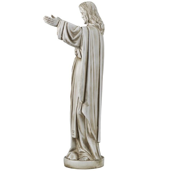 Design Toscano The Sacred Heart of Jesus Spiritual Garden Statue - LY712152
