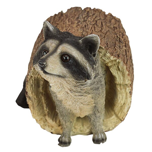 Design Toscano Bandit, the Raccoon Statue - QM24625001