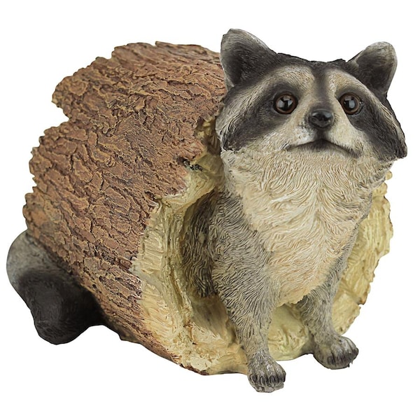 Design Toscano Bandit, the Raccoon Statue - QM24625001