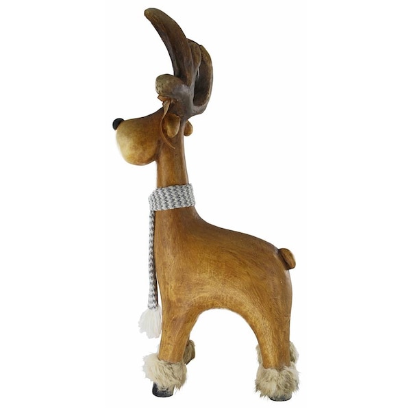 Design Toscano Santa's Second Team Holiday Reindeer Statue: Ambrose - DS19765