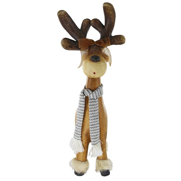 Design Toscano Santa's Second Team Holiday Reindeer Statue: Ambrose - DS19765
