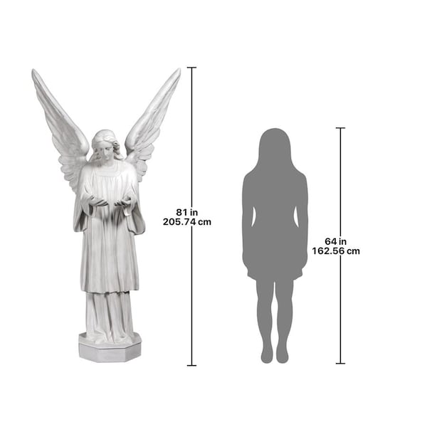 Design Toscano Grand Cathedral Angel Sculpture - YB1826