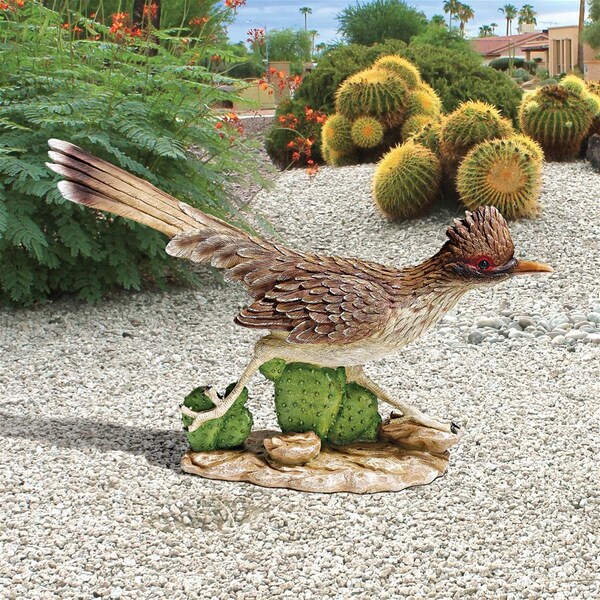 Design Toscano The Great Roadrunner Statues: Set of Two - QM927572