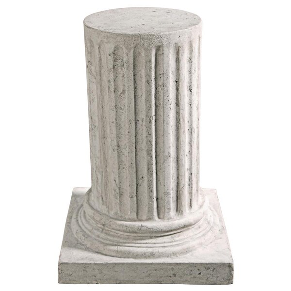 Design Toscano Roman Empire Column Garden Statuary Pedestal: Large - NE60510