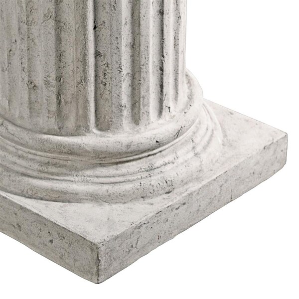 Design Toscano Roman Empire Column Garden Statuary Pedestal: Large - NE60510