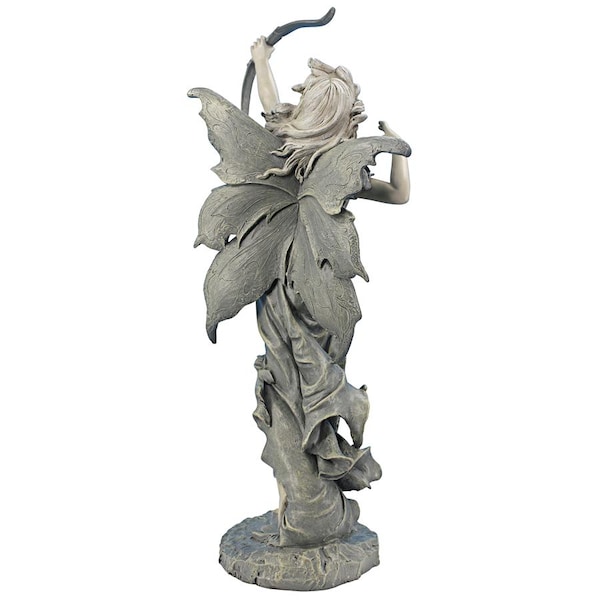 Design Toscano Rhiannon the Archer Garden Fairy Statue: Medium - CL54974