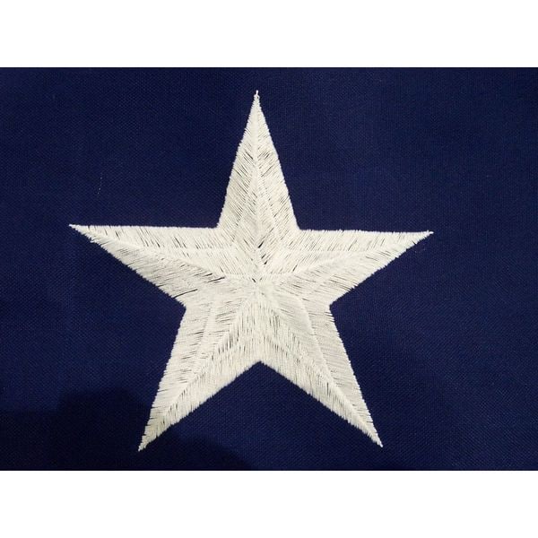 Annin Flagmakers United States Flag, Outdoor, Tough-Tex, 4 ft H, 6 ft W, Polyester, 25 ft Min. Flagpole Height - 2720