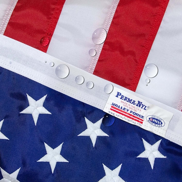 Valley Forge Valley Forge American Flag 36 in. H X 60 in. W - USPN-1