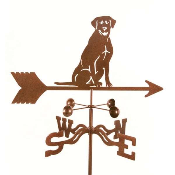 Classic Accessories Sitting Lab Dog Weathervane with Roof Mount - VE297103