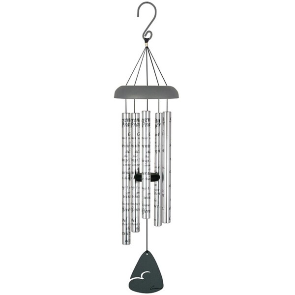 Tool Time 30 in. Signature Sonnet Windchime - Serenity Prayer - TO56220