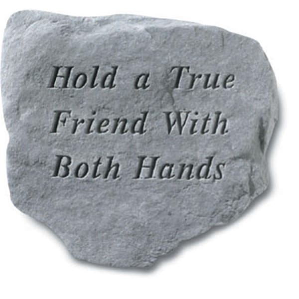 Kay Berry - Inc. Hold A True Friend With Both Hands - Memorial - 11 Inches x 10 Inches - KA313470
