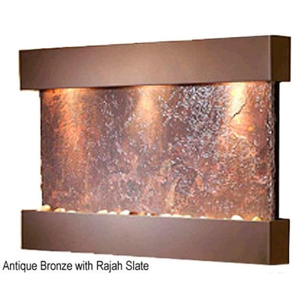 Adagio Adagio RCS3504 Reflection Creek - Rajah Natural Slate Wall Fountain - RCS3504
