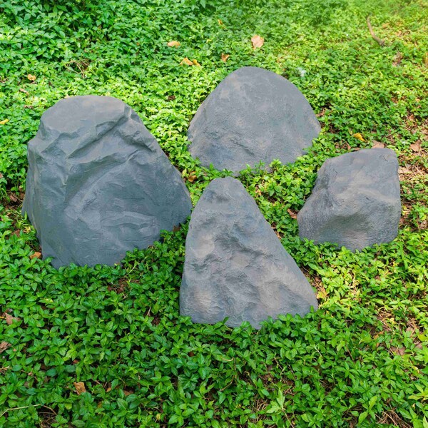 Gardenised Outdoor Natural Artificial Arrow Rock Decor for Gardens, Lawns, and Landscapes - QI004480