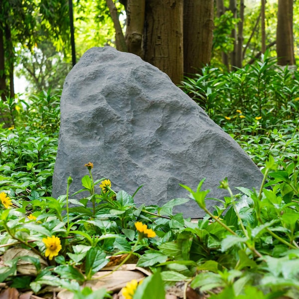 Gardenised Outdoor Natural Artificial Arrow Rock Decor for Gardens, Lawns, and Landscapes - QI004480