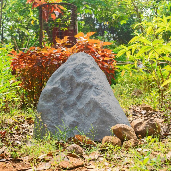 Gardenised Outdoor Natural Artificial Arrow Rock Decor for Gardens, Lawns, and Landscapes - QI004480
