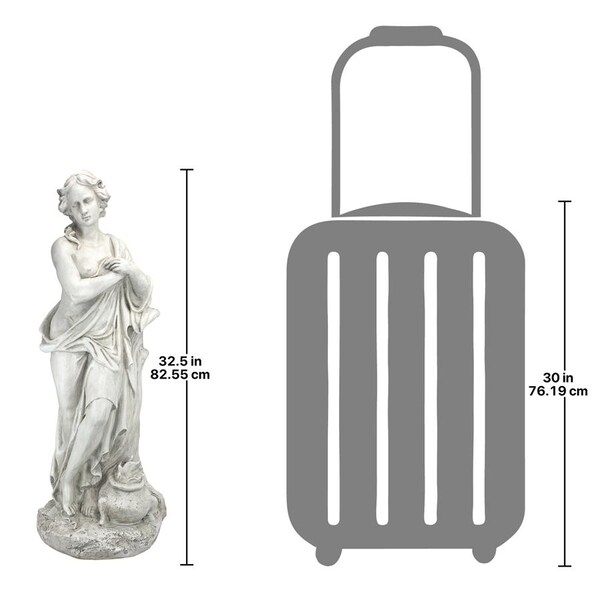 Design Toscano Winter Goddess of the Four Seasons Statue - AL53272