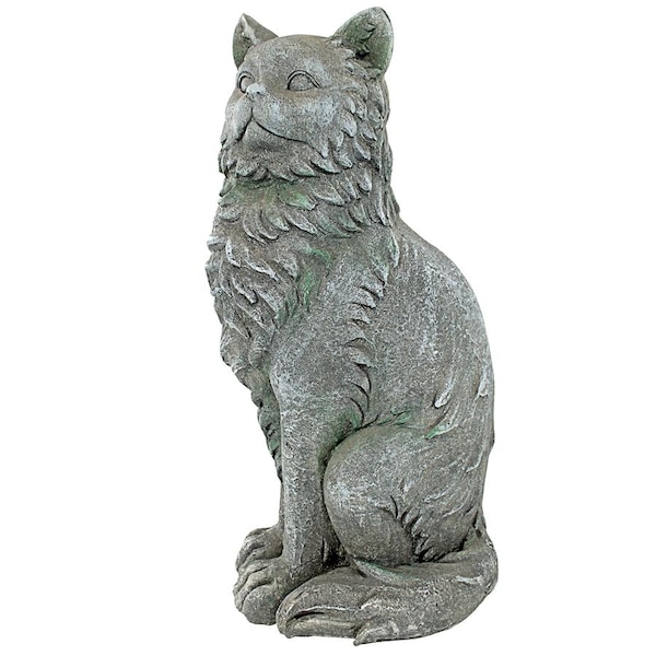 Design Toscano King Olav V Norwegian Forest Cat Statue: Set of Two - FU984643