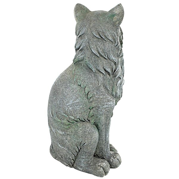 Design Toscano King Olav V Norwegian Forest Cat Statue: Set of Two - FU984643