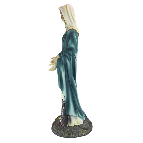 Design Toscano Miraculous Medal Madonna Sacred Garden Statue - KY914